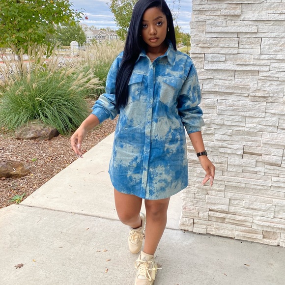 Missguided Dresses & Skirts - Missguided shirt dress size medium